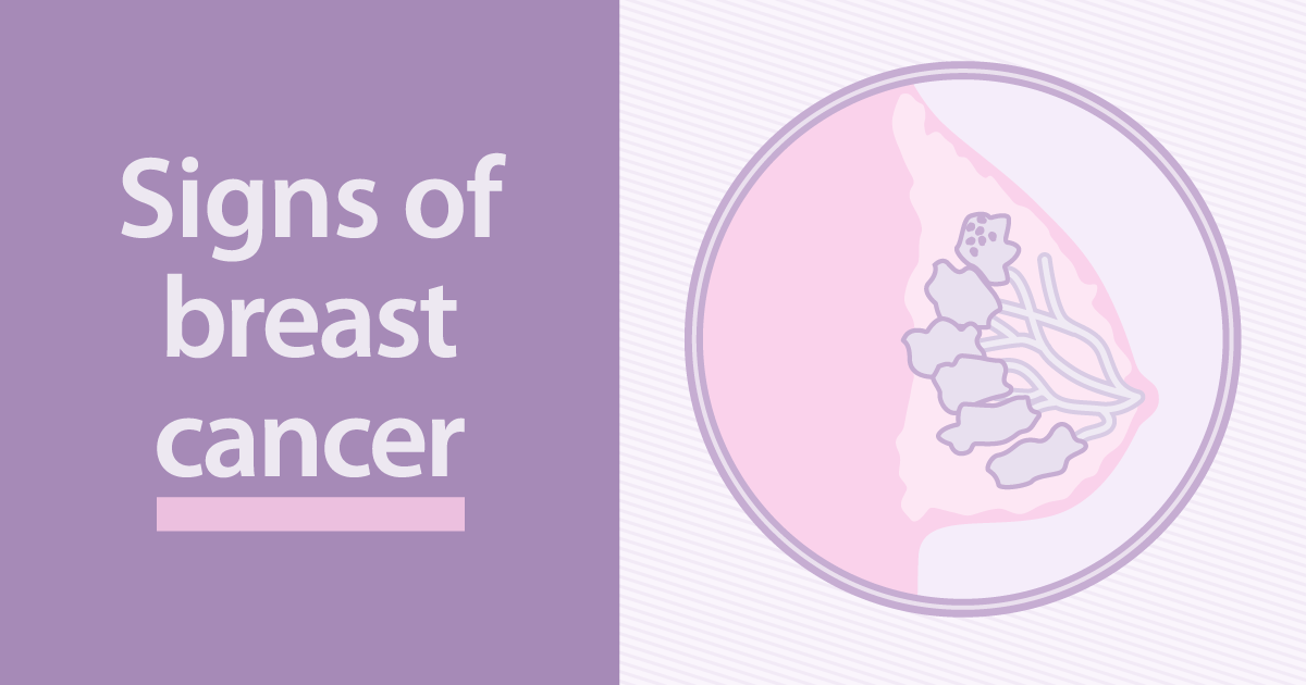 What are the signs of breast cancer? | CTCA