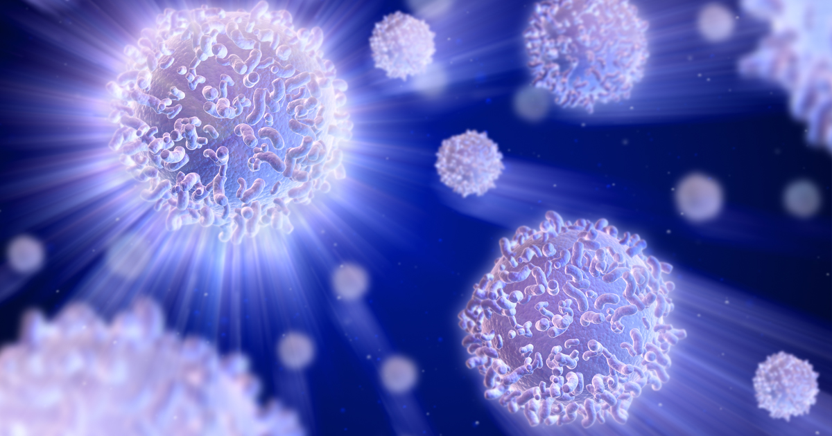 Microscopic illustration of the abscopal effect